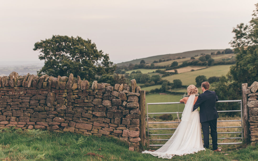 Lowri and Tim Wedding Sugar Loaf Barn Abergavenny