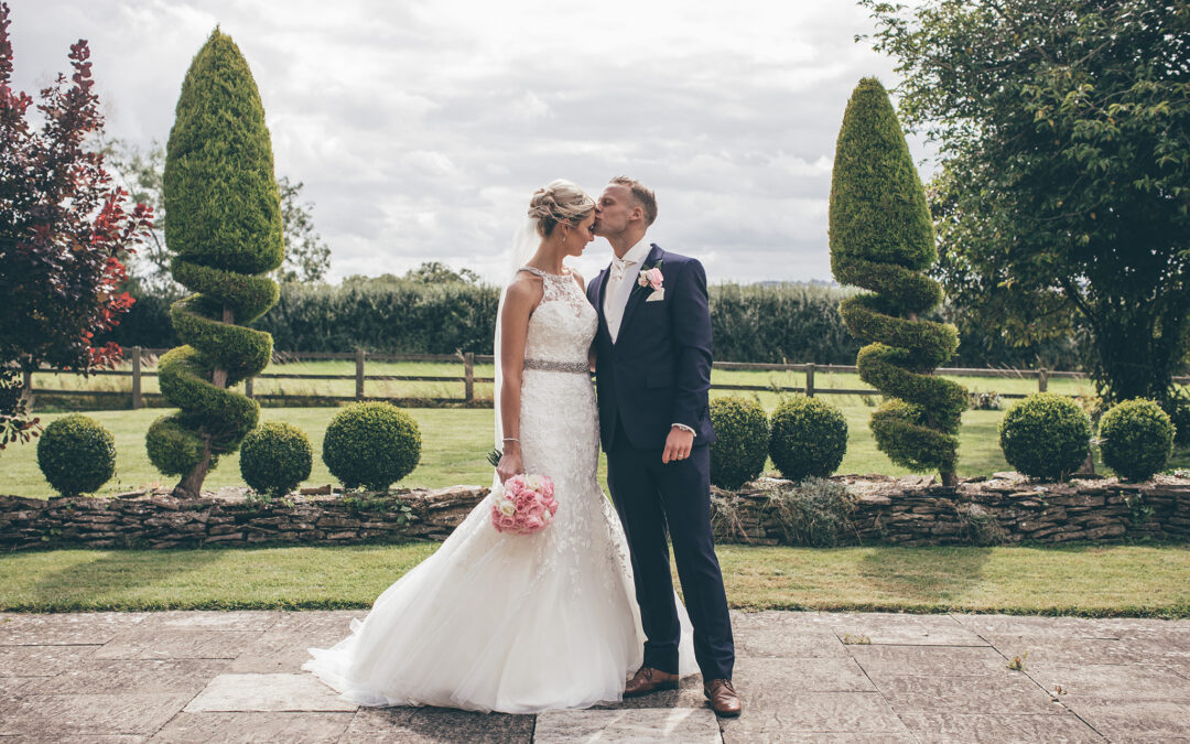 Izzy and Gyles Wedding Hyde House Barn