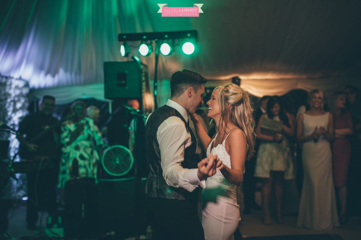 wedding  the grove nartberth first dance bride and groom