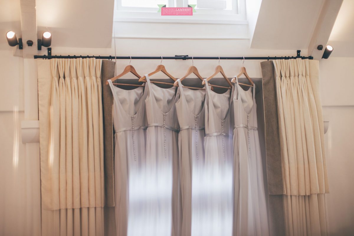 bridesmaids dresses bridal preparation at the grove narberth