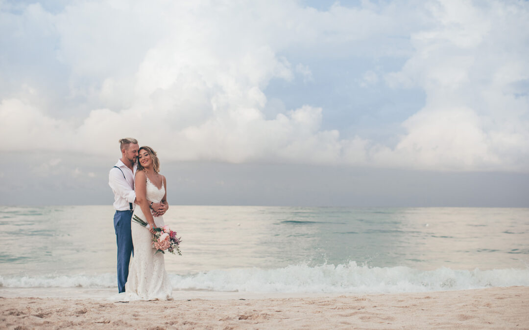 Lauren and Sam Beach Wedding Jamaica