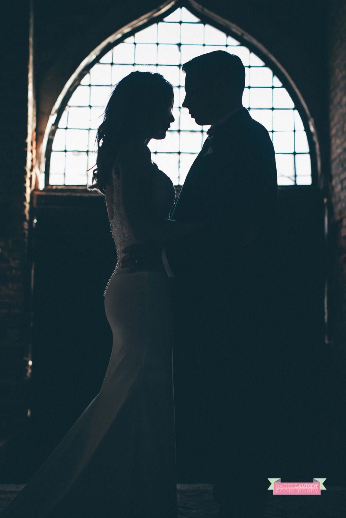 bride and groom silhouette Venice italy