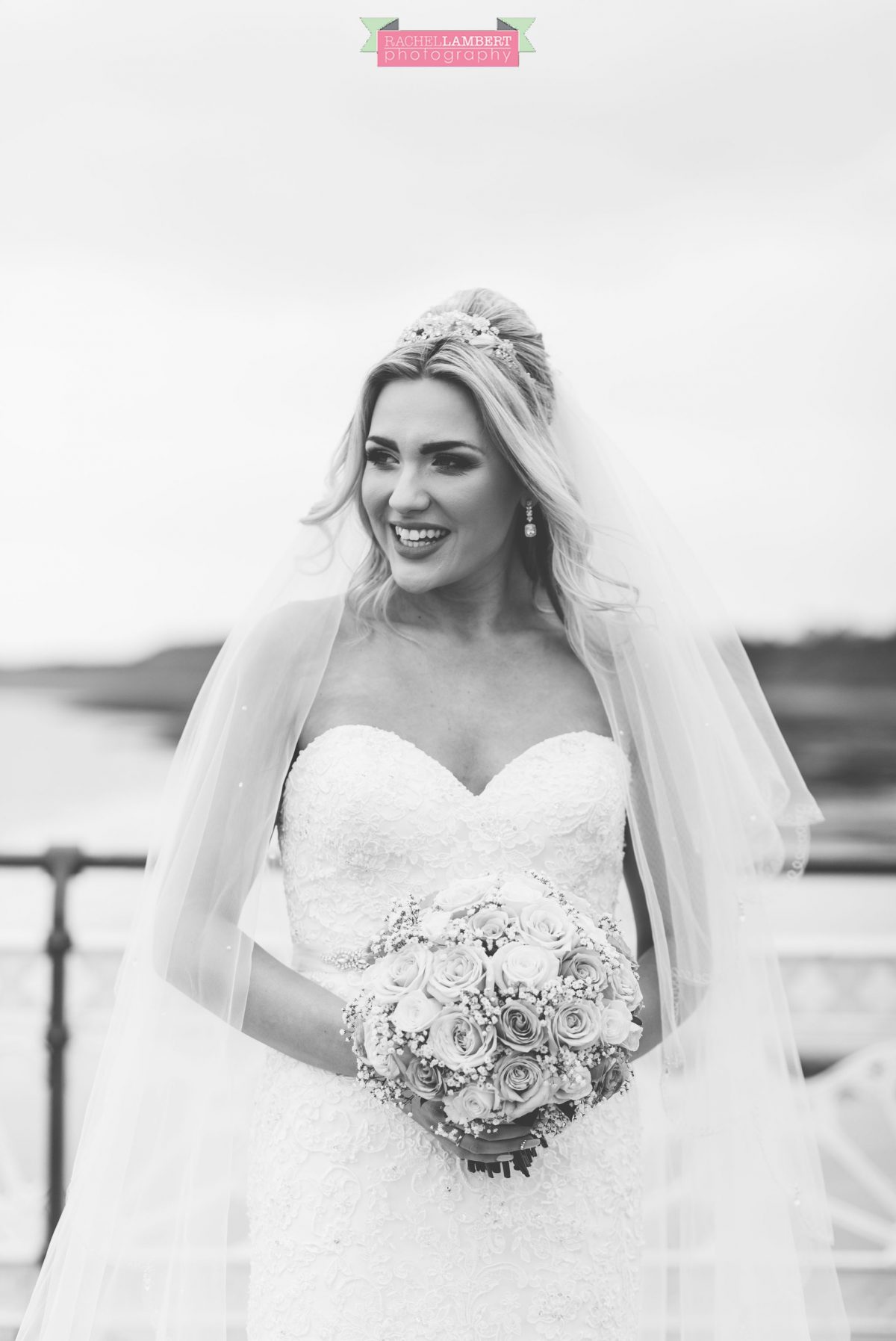 rachel lambert photography bride penarth pier