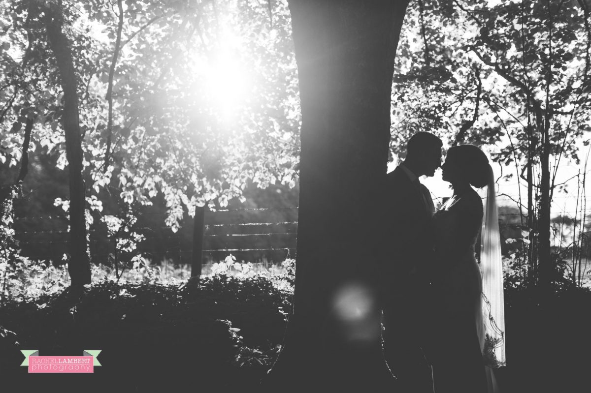 rachel lambert photography bride and groom pencoed house golden hour