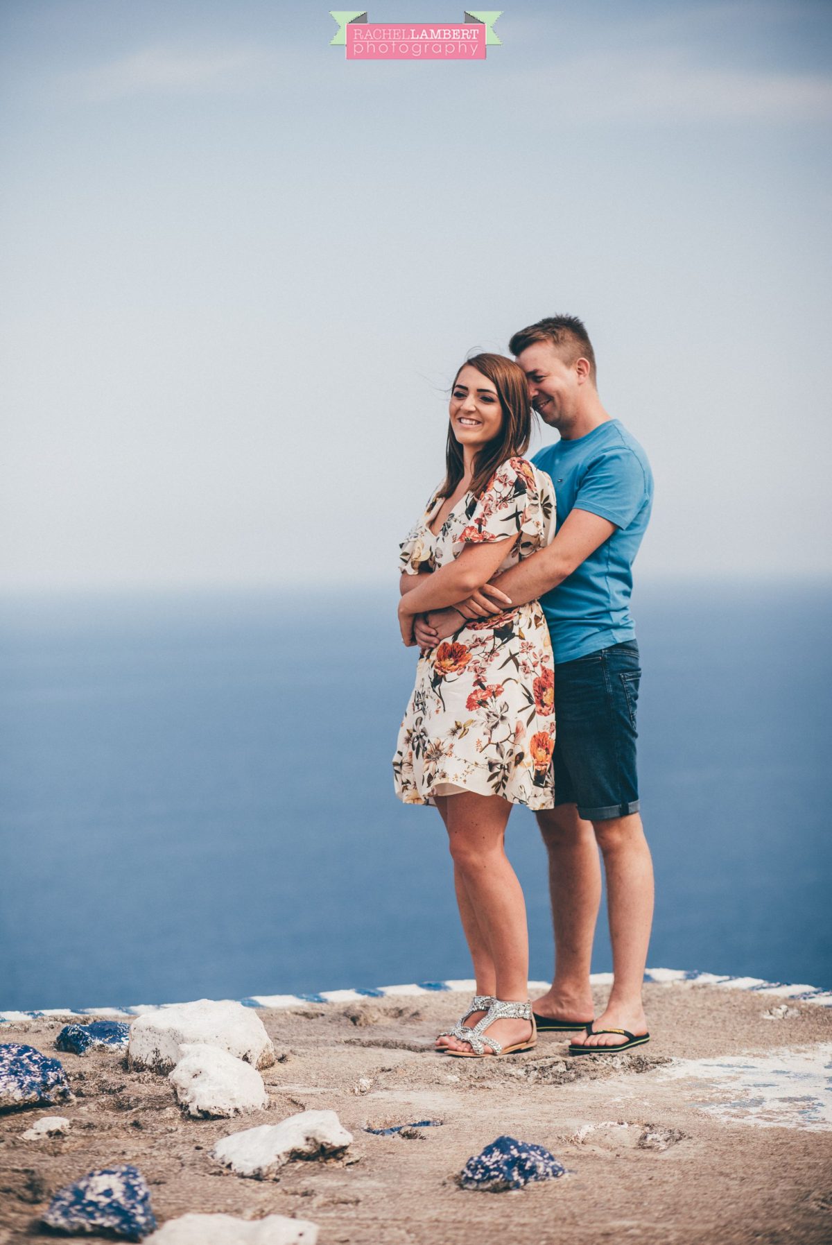 destination wedding photographer rachel lambert photography bride and groom engagement shoot monastery anthony quinn bay