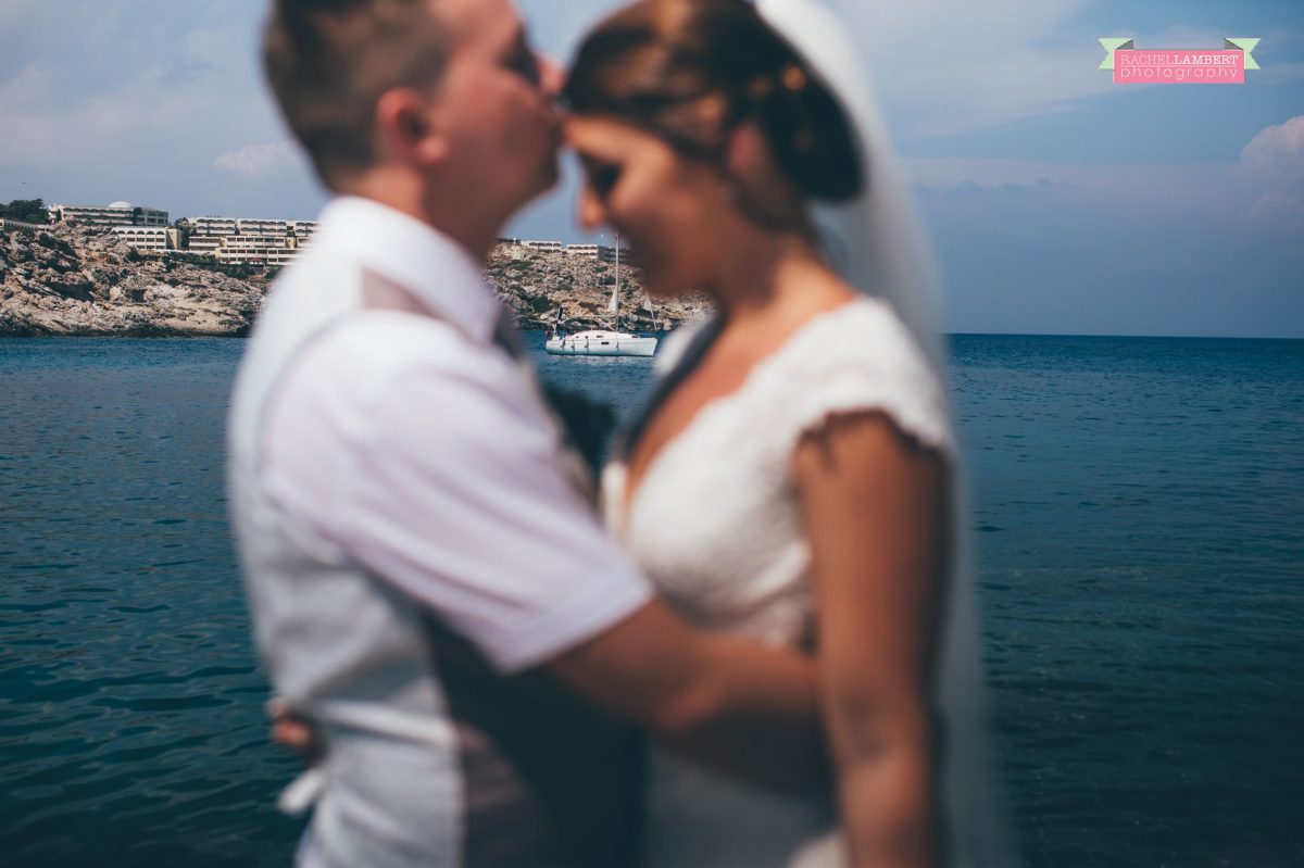 destination wedding greece kalithea springs rhodes kalithea springs bride and groom yacht seascape