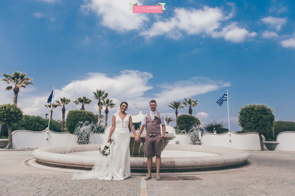destination wedding greece kalithea springs rhodes kalithea springs bride and groom