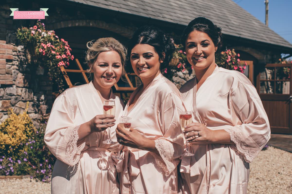 olwalls wedding photographer rachel lambert photography bridesmaids at mulberry house