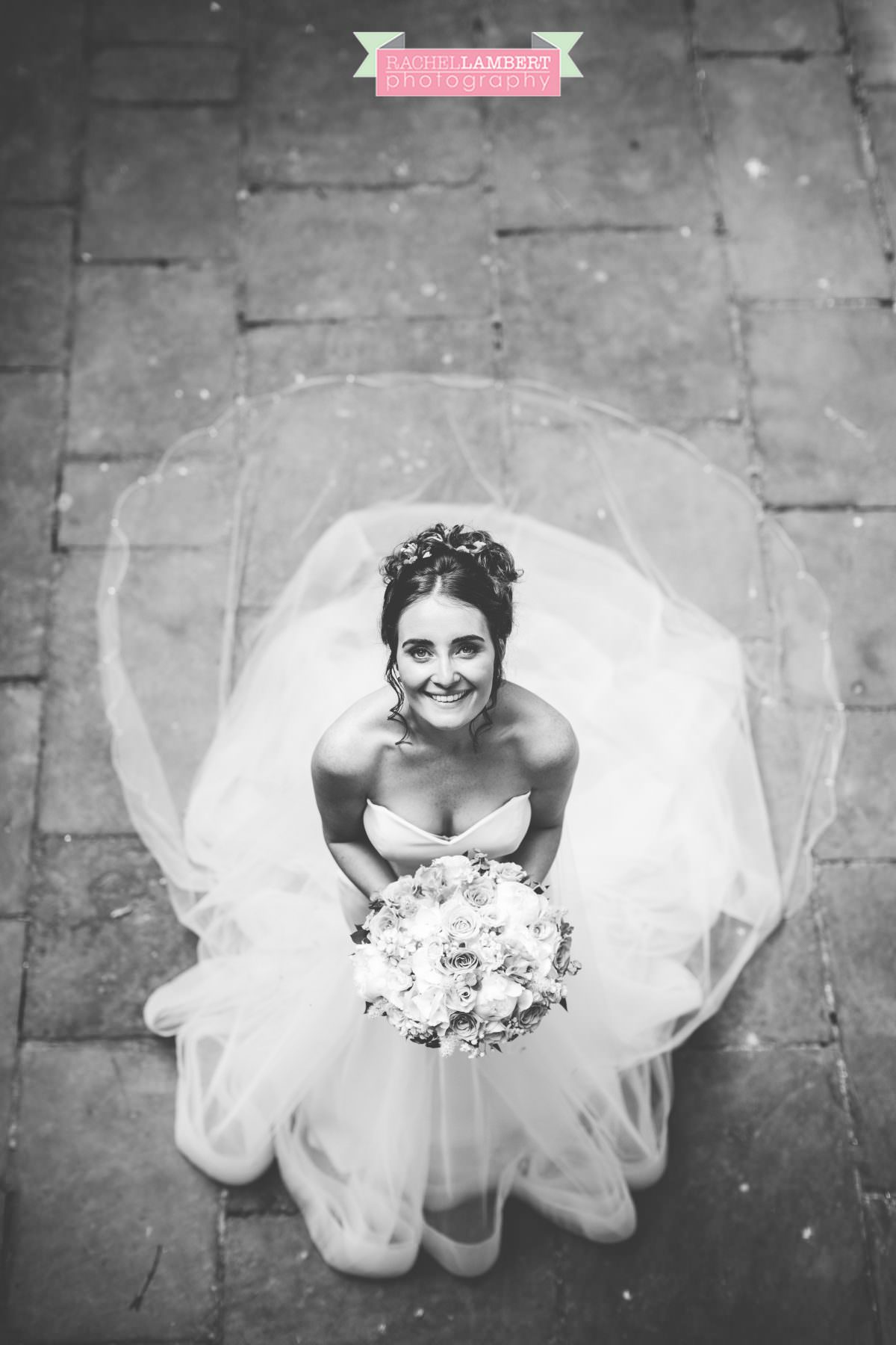 olwalls wedding photographer rachel lambert photography bridal portrait weobley castle