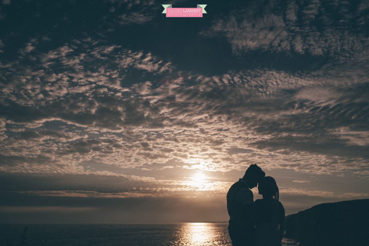 rachel lambert photography post wedding shoot southerndown beach sony alpha bride and groom sunset