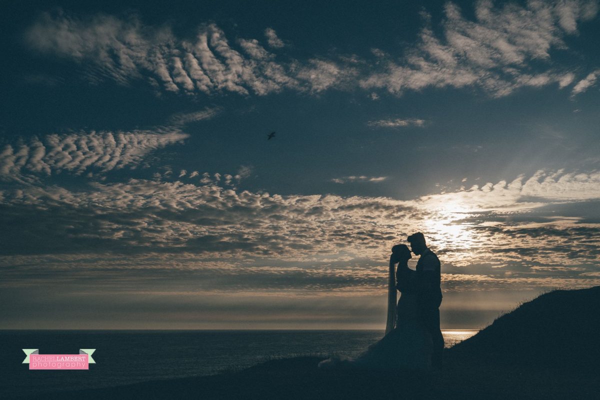 rachel lambert photography post wedding shoot southerndown beach sony alpha bride and groom golden hour