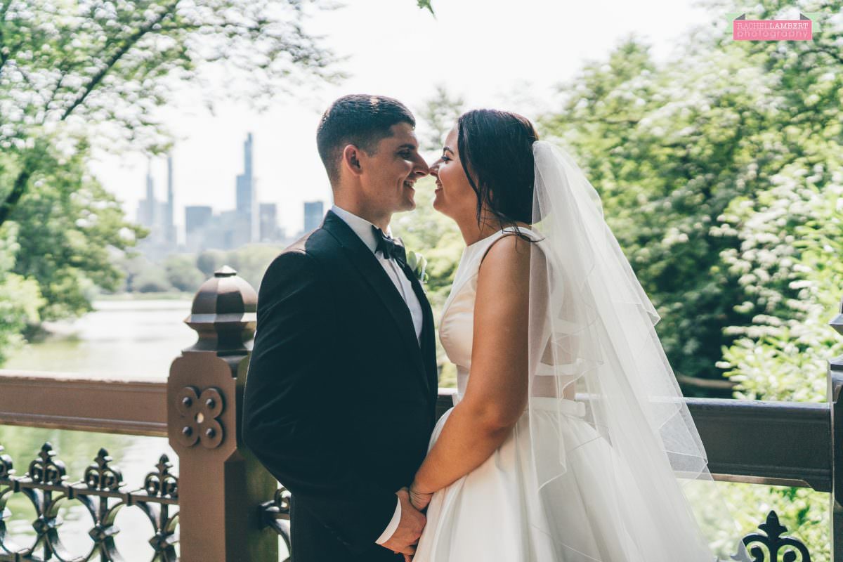 central park wedding photos