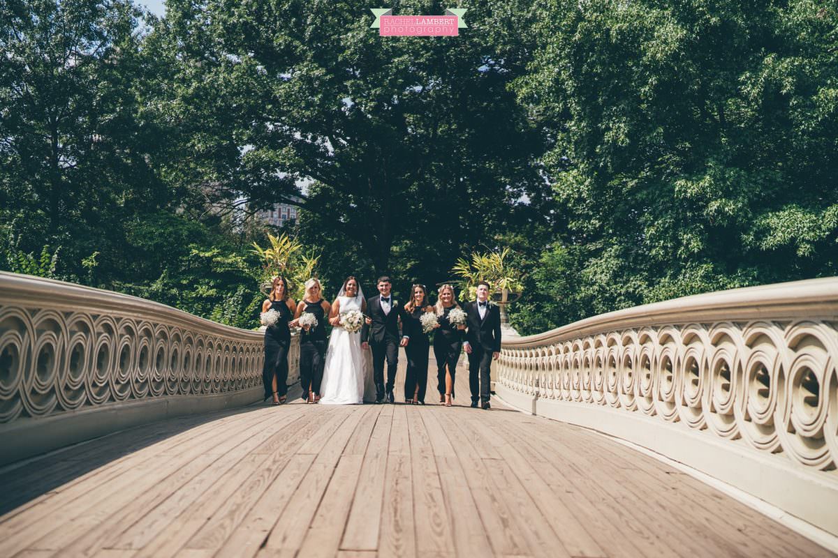 central park wedding photos