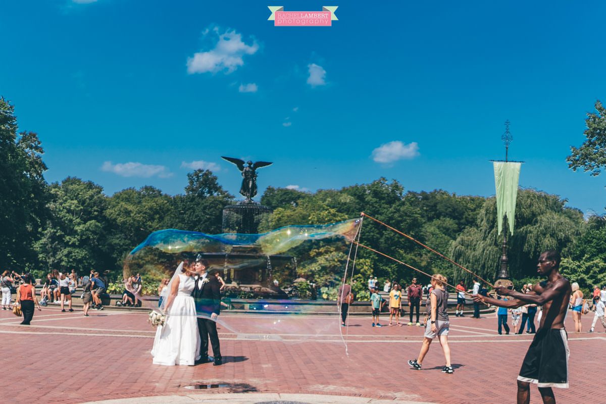 rachel lambert photography new york wedding photos bride and groom bethesda fountain