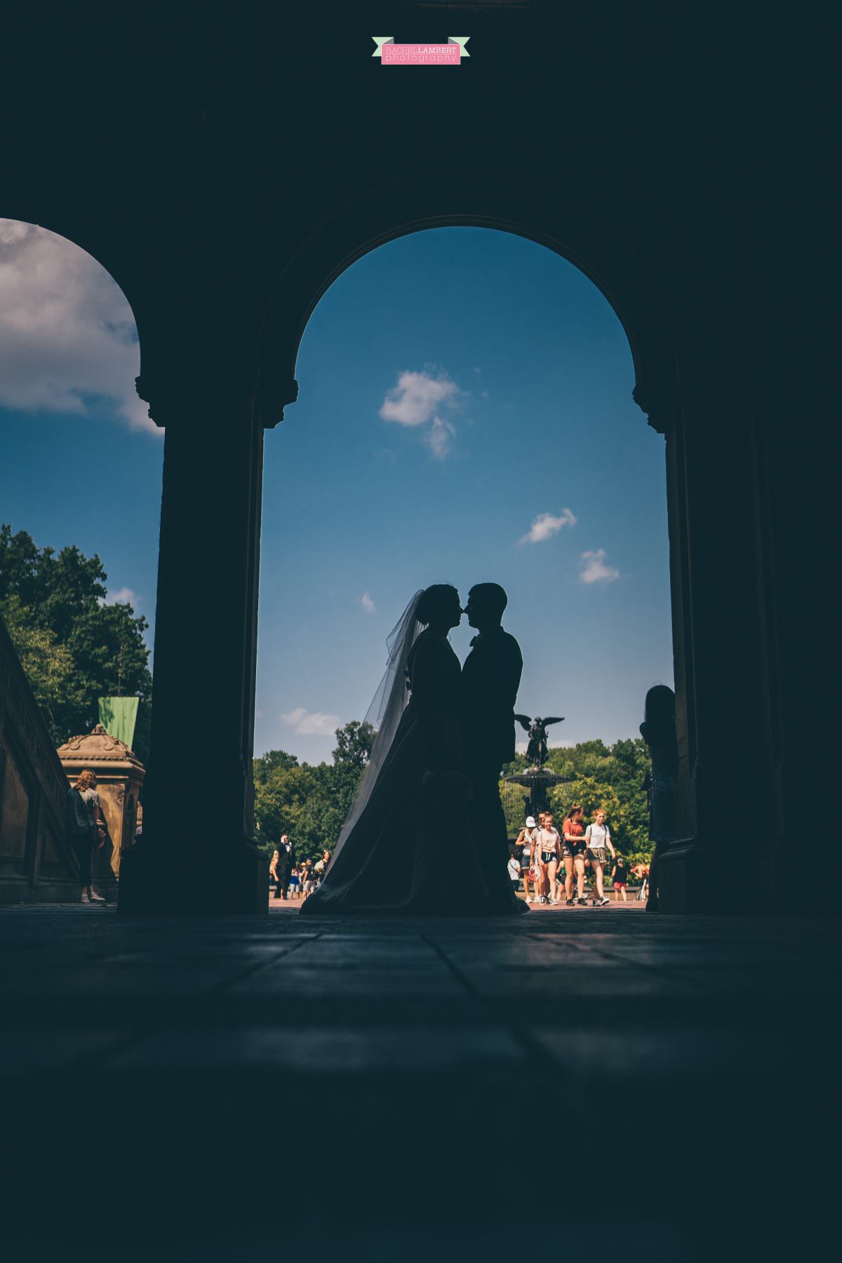 central park wedding photos bethesda terrace