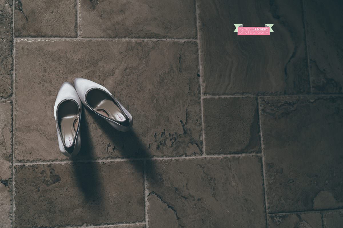 oldwalls wedding photographer bridal shoes