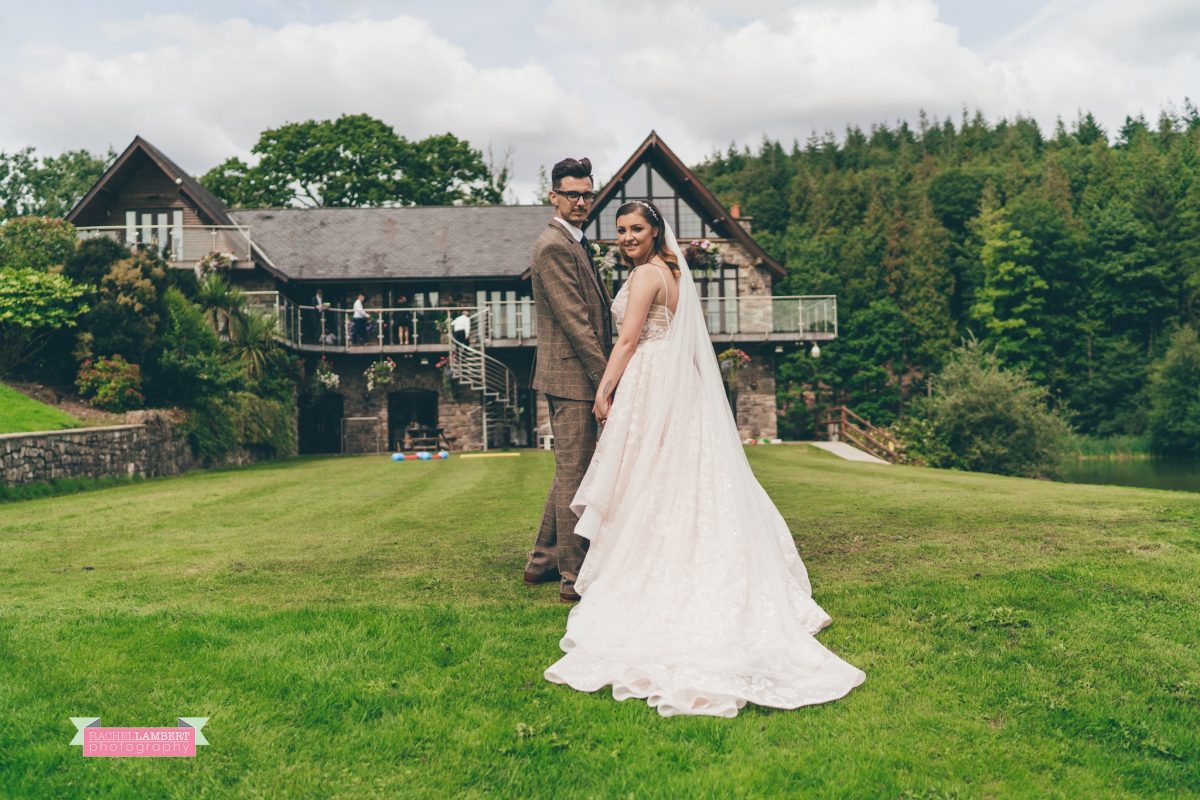 canada lake lodge bride and groom couple shots hailey paige bridal gown