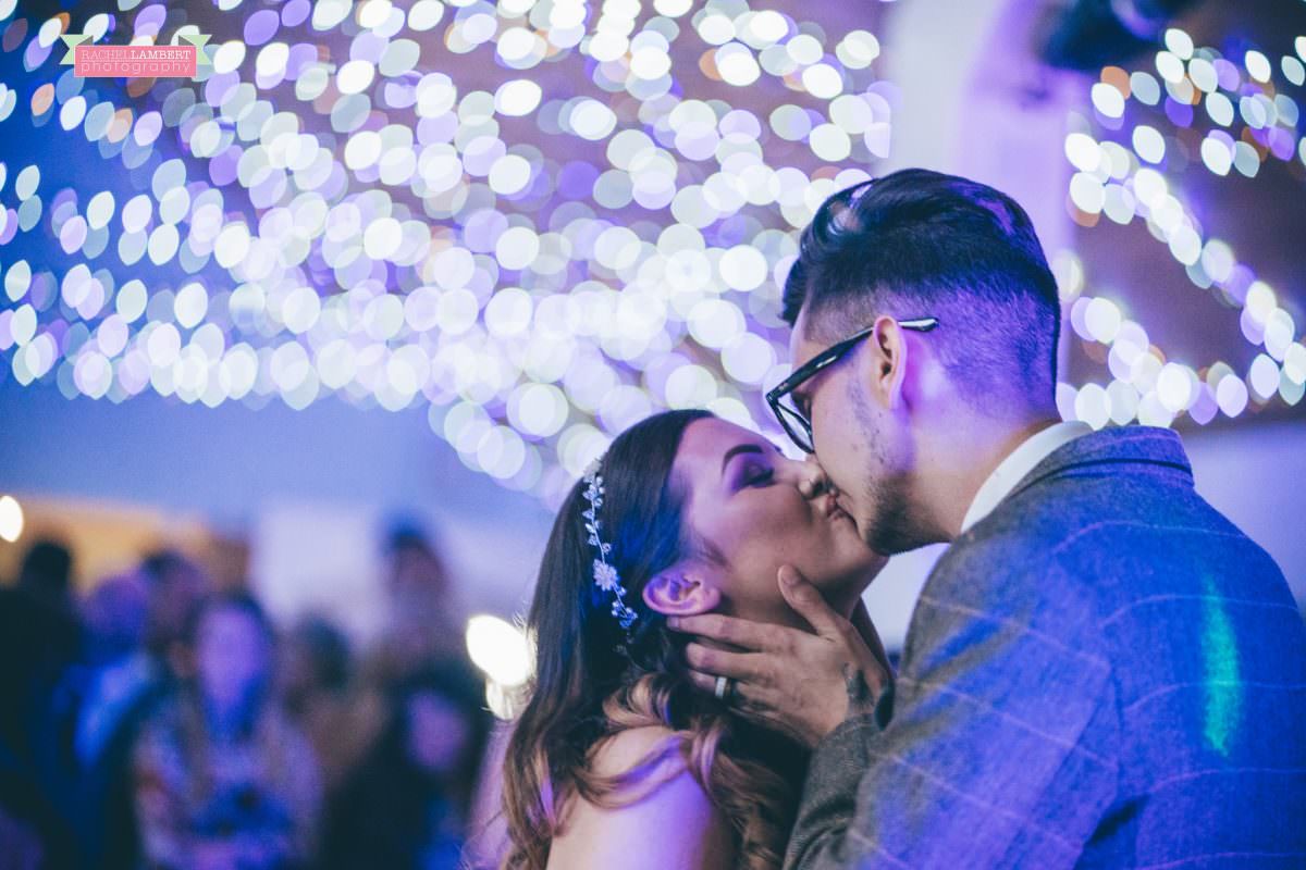 canada lake lodge bride and groom first dance