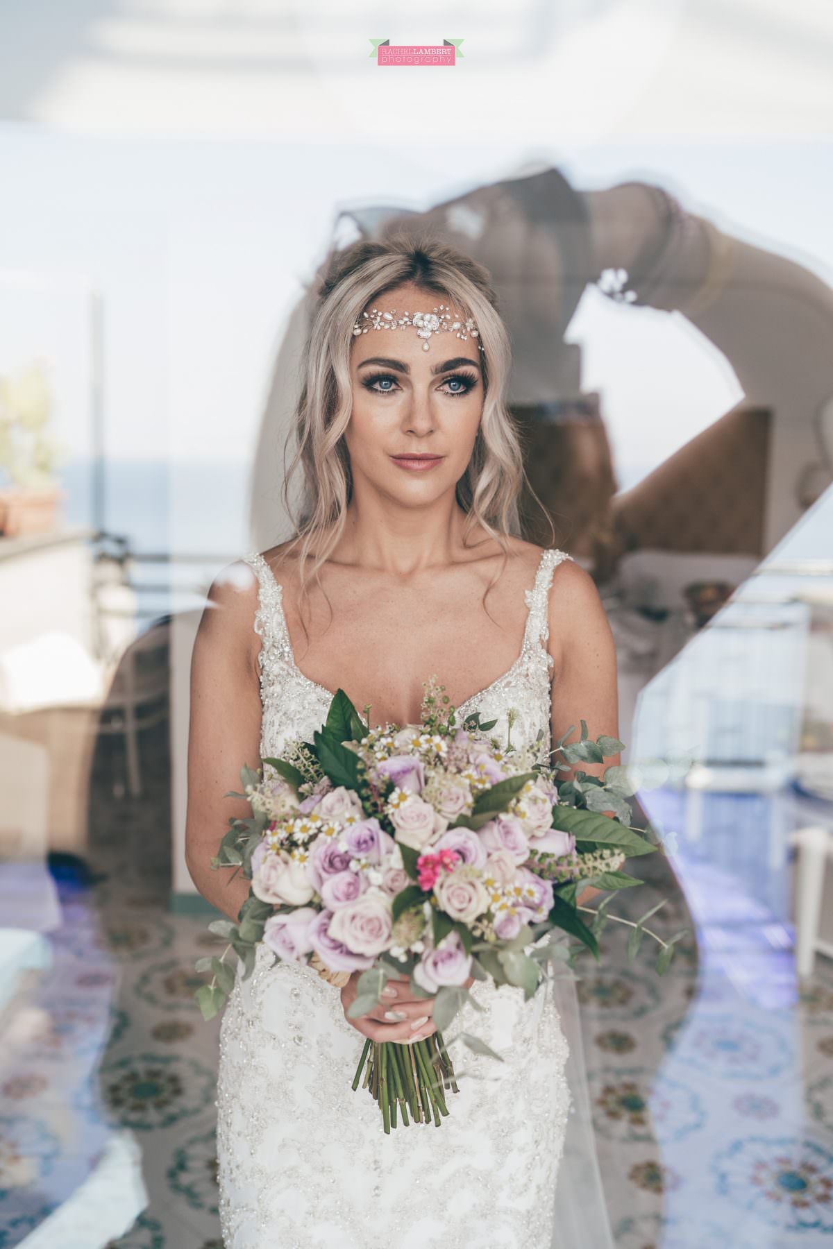 wedding photographer sorrento italy bride and groom chiostro di san francesco laura may bridal prep at the bristol hotel