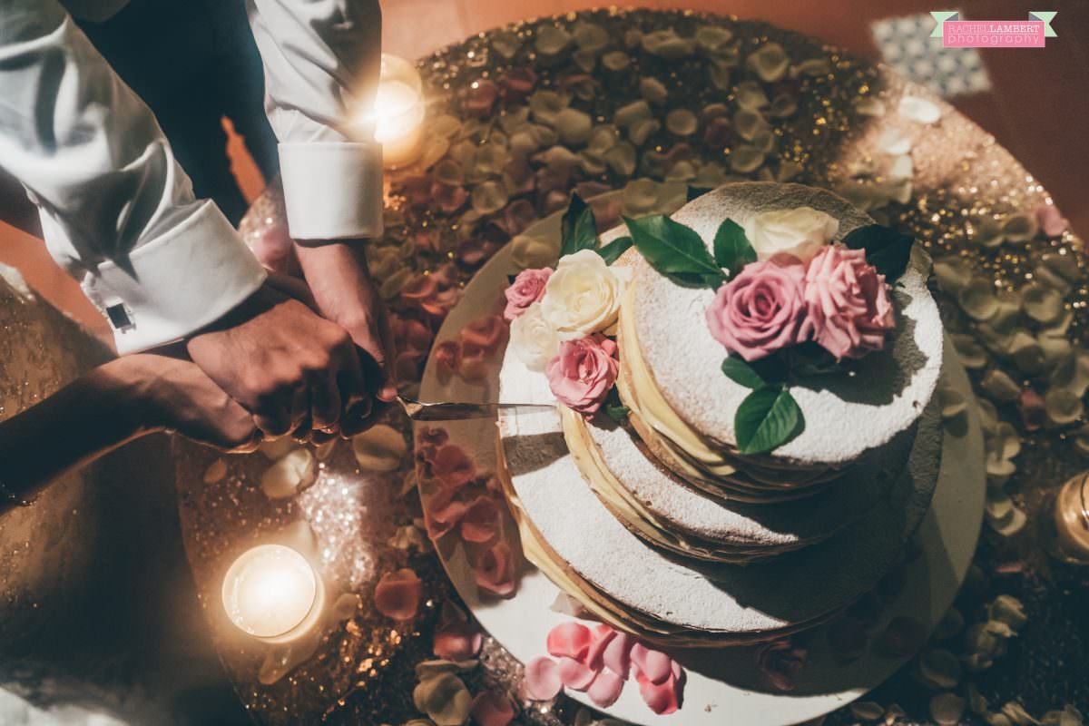 wedding photographer sorrento italy cake cutting villa antiche mura 