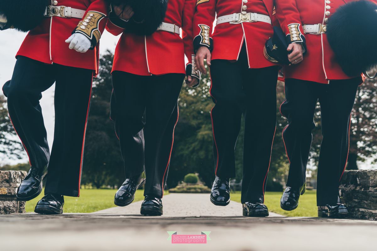 hensol castle wedding photographer welsh royal guards