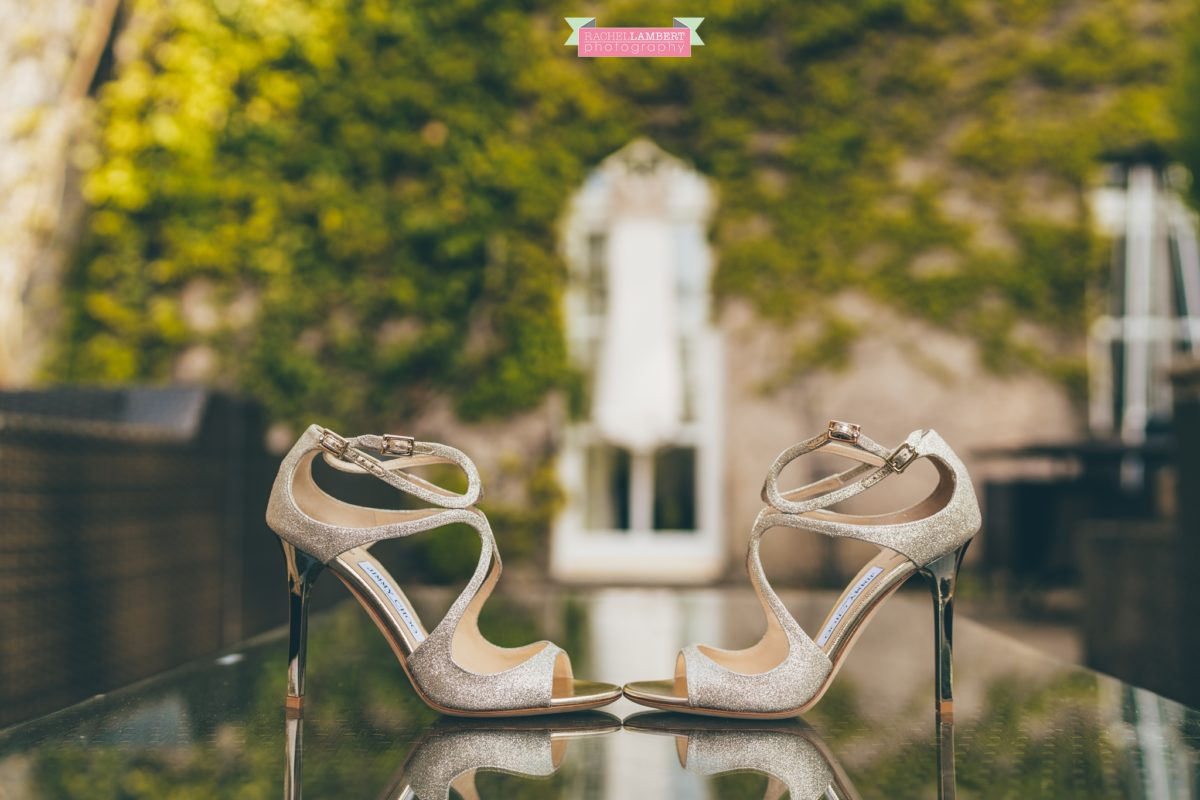 fairyhill cardiff wedding photographer rachel lambert photography jimmy choo shoes