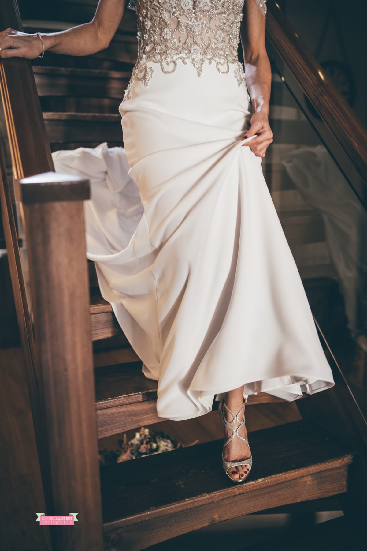 fairyhill gower rachel lambert photography pronovious bridal gown