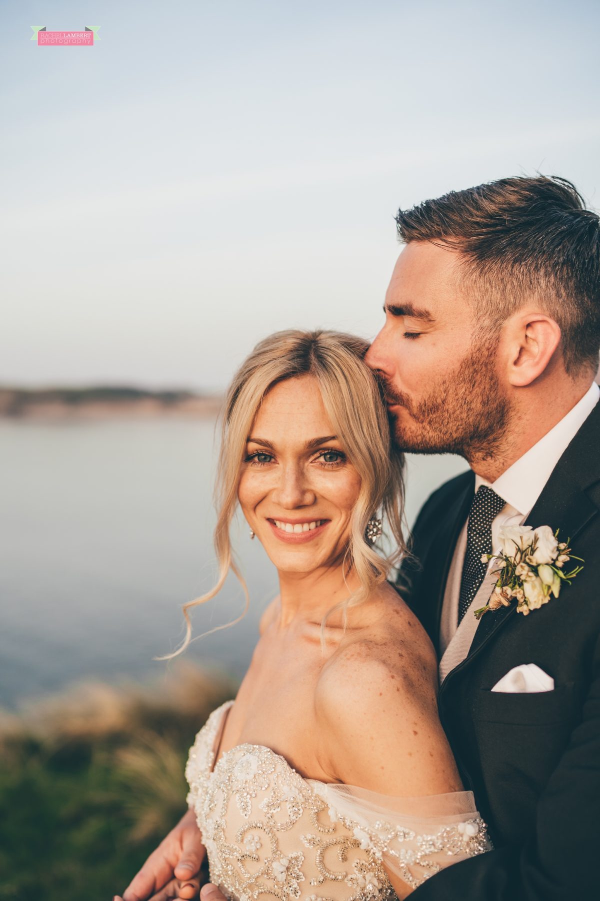 Fairyhill cardiff wedding photographer broughton bay bride and groom