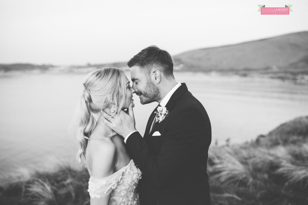 Fairyhill cardiff wedding photographer broughton bay bride and groom