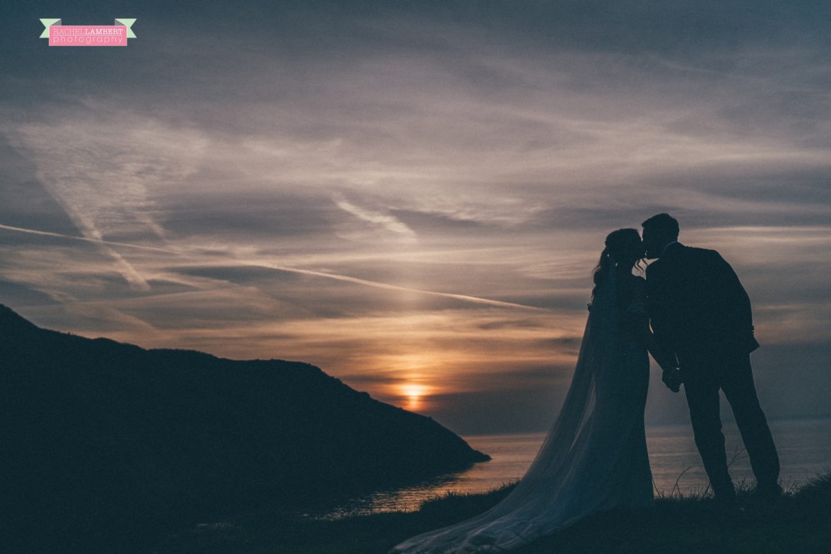 Fairyhill cardiff wedding photographer broughton bay bride and groom