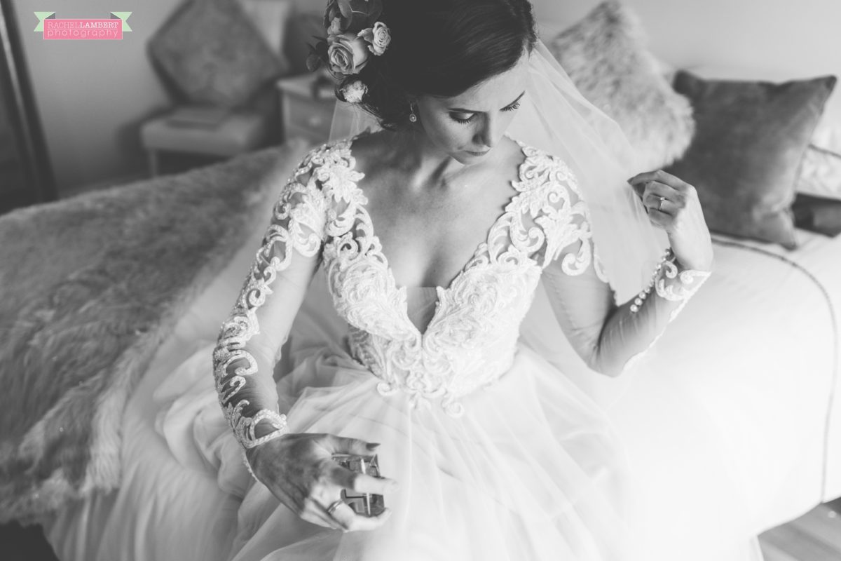 rachel lambert photography cardiff wedding photographer llanerch vineyard bridal prep