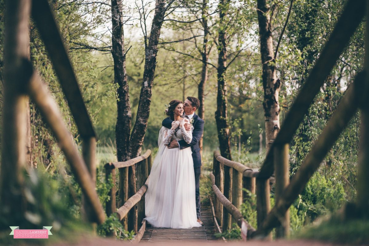 cardiff wedding photographer llanerch vineyard woodland walk couple shots