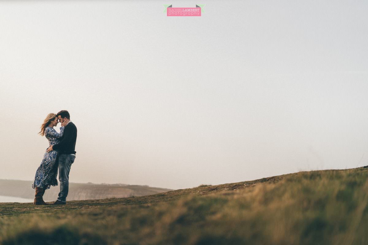 Together Shoot Cardiff Wedding Photographer golden hour