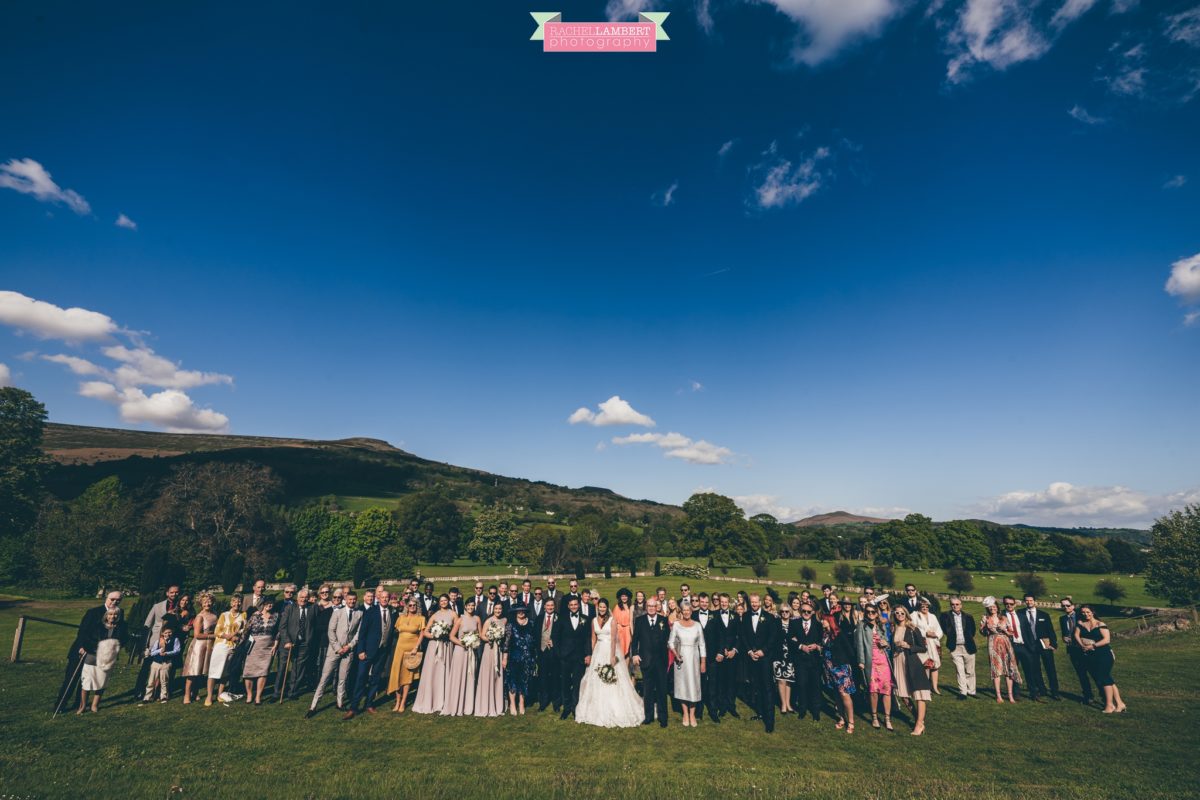 glanusk estate wedding rachel lambert photography group shot