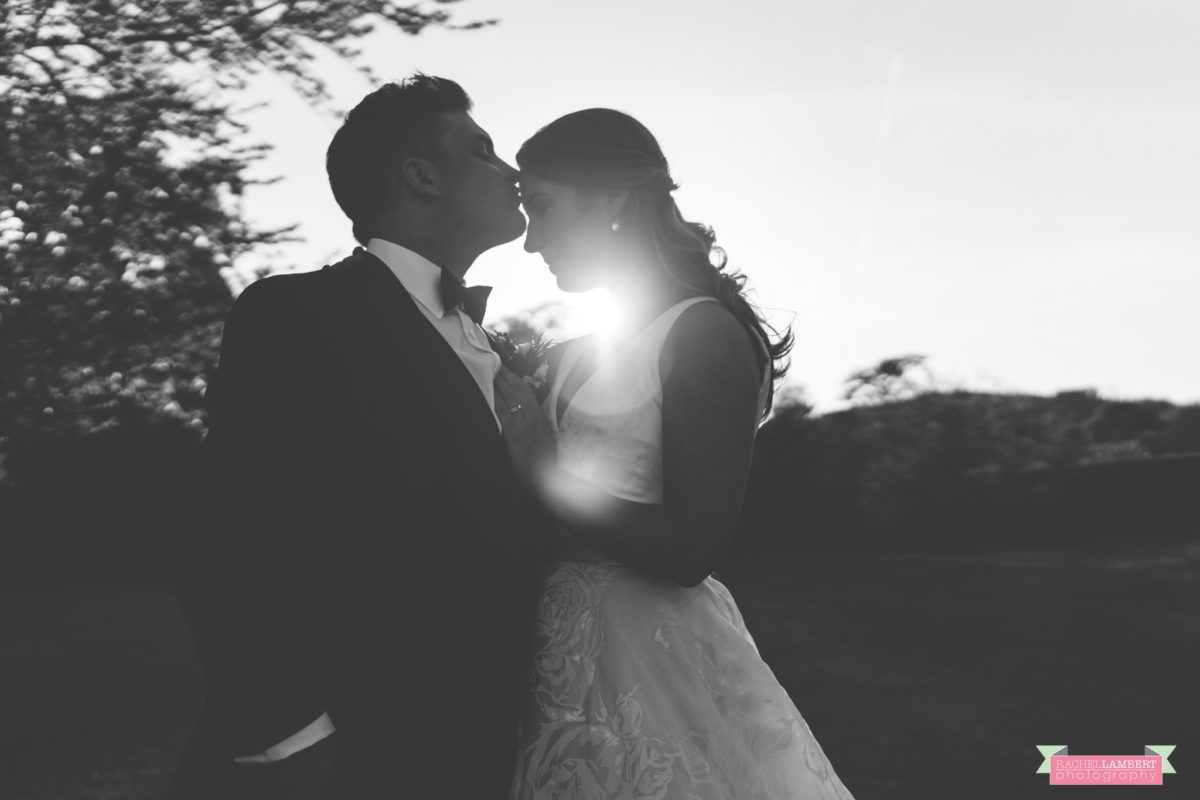 glanusk estate wedding rachel lambert photography bride and groom golden hour