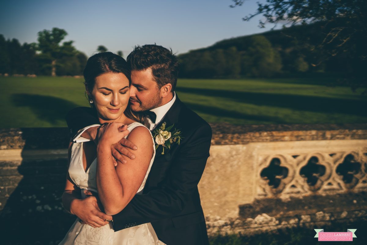 glanusk esate wedding rachel lambert photography bride and groom golden hour