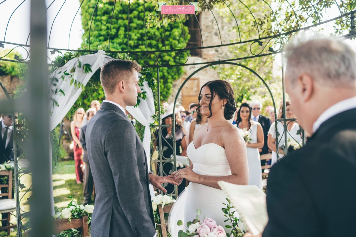 rachel lambert photography destination wedding photographer Borgo di Tragliata rome italy ceremony