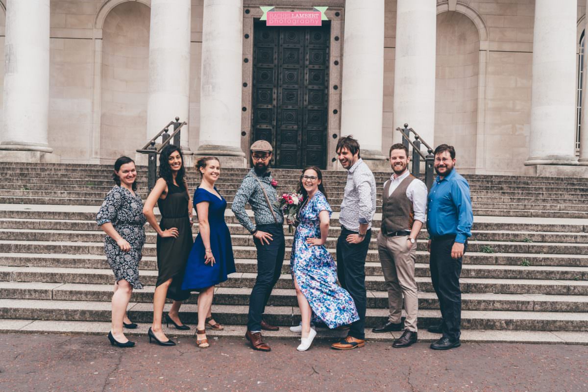 city hall cardiff wedding photographer rachel lambert photography bride and groom