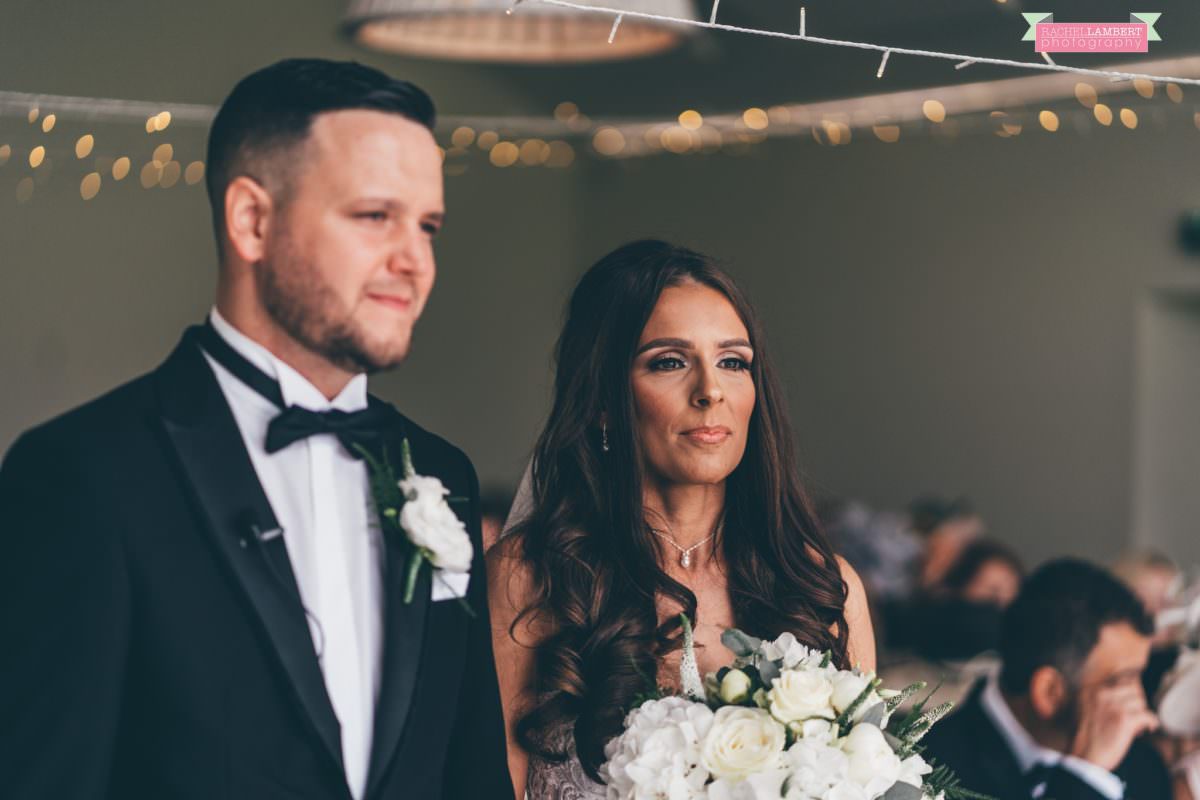 Cardiff Wedding Photographer Llanerch Vineyard rachel lambert photography bride and groom ceremony