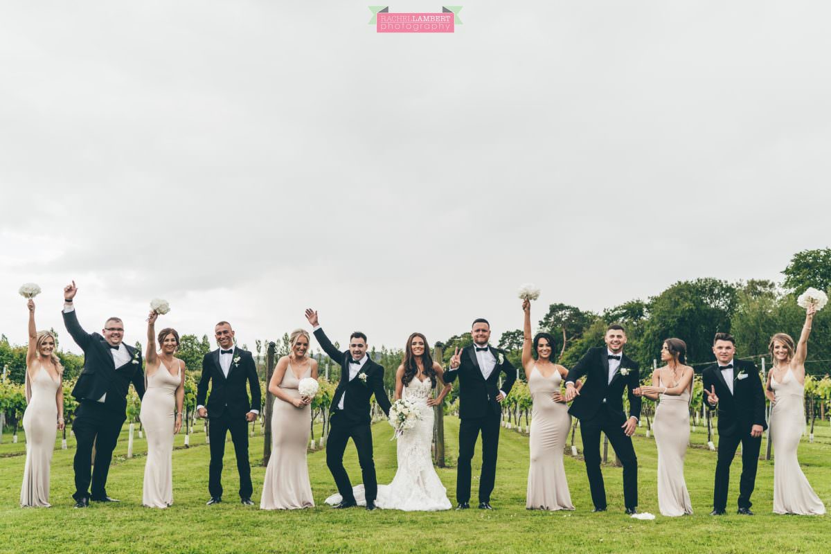 Cardiff Wedding Photographer Llanerch Vineyard rachel lambert photography bridal party