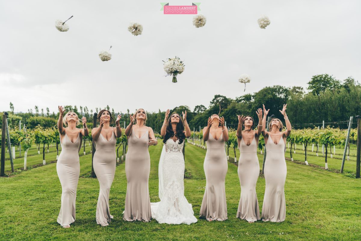 Cardiff Wedding Photographer Llanerch Vineyard rachel lambert photography bridesmaids