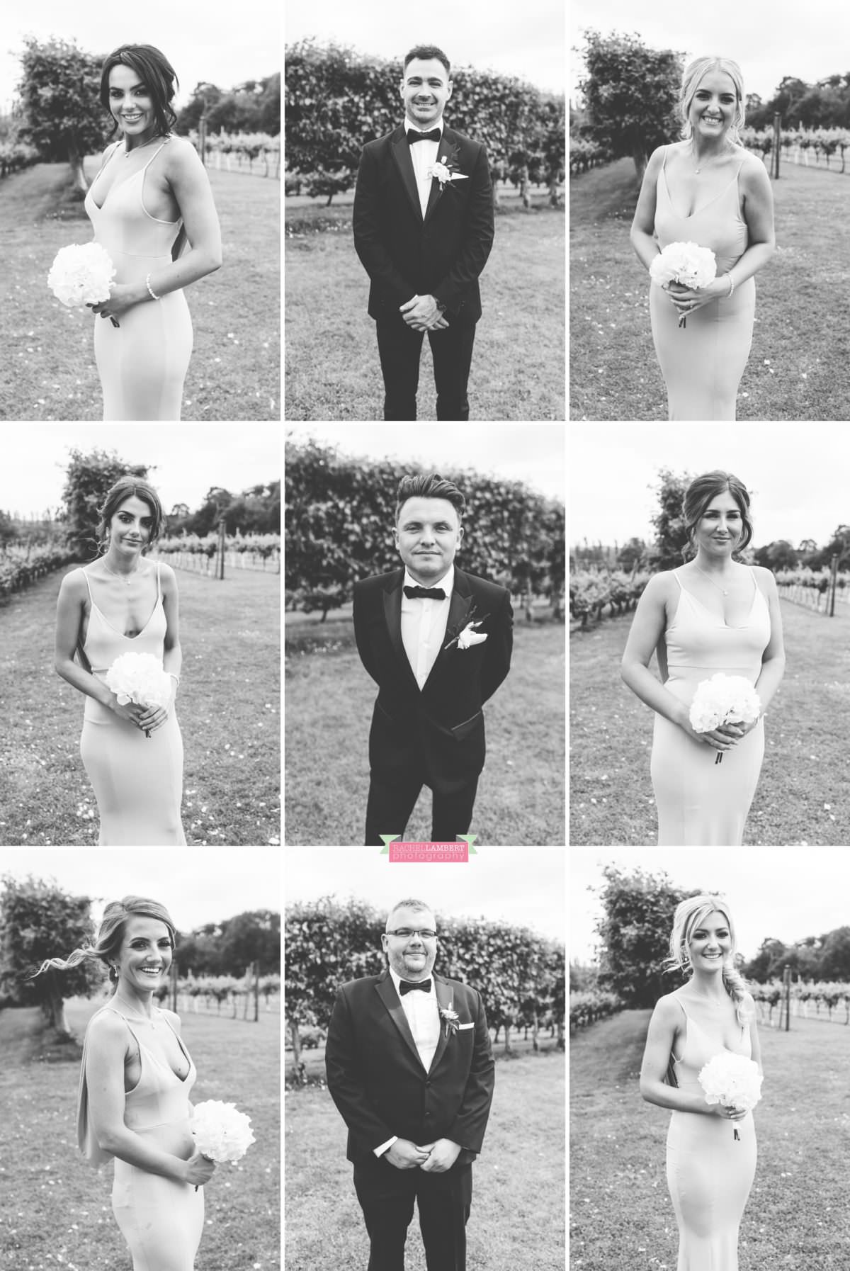 Cardiff Wedding Photographer Llanerch Vineyard rachel lambert photography bridal party