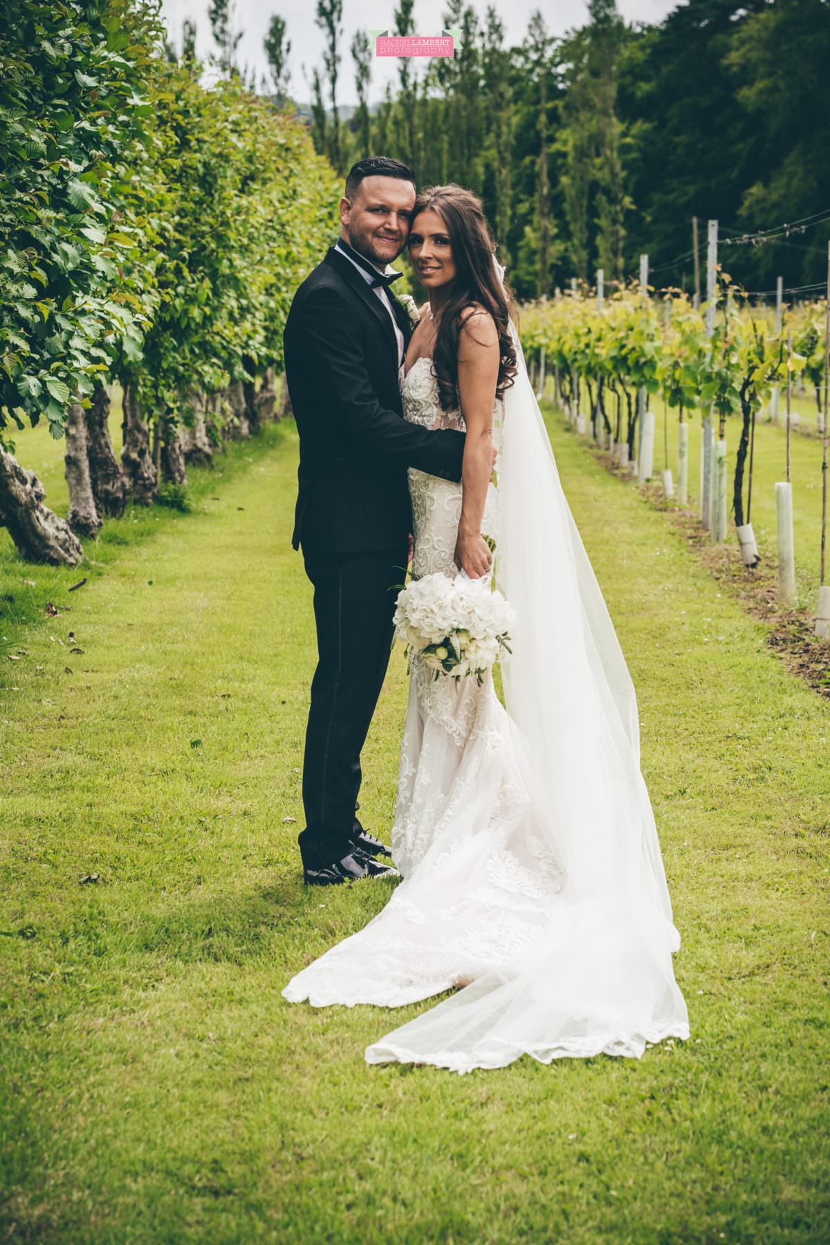 Cardiff Wedding Photographer Llanerch Vineyard rachel lambert photography bride and groom couple shots