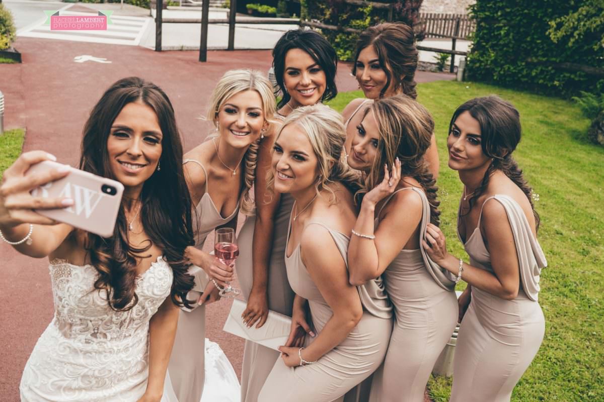 Cardiff Wedding Photographer Llanerch Vineyard rachel lambert photography bridesmaids