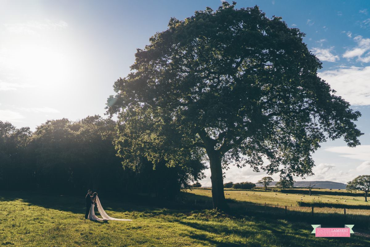 Cardiff Wedding Photographer Llanerch Vineyard rachel lambert photography couple portraits golden hour sunset