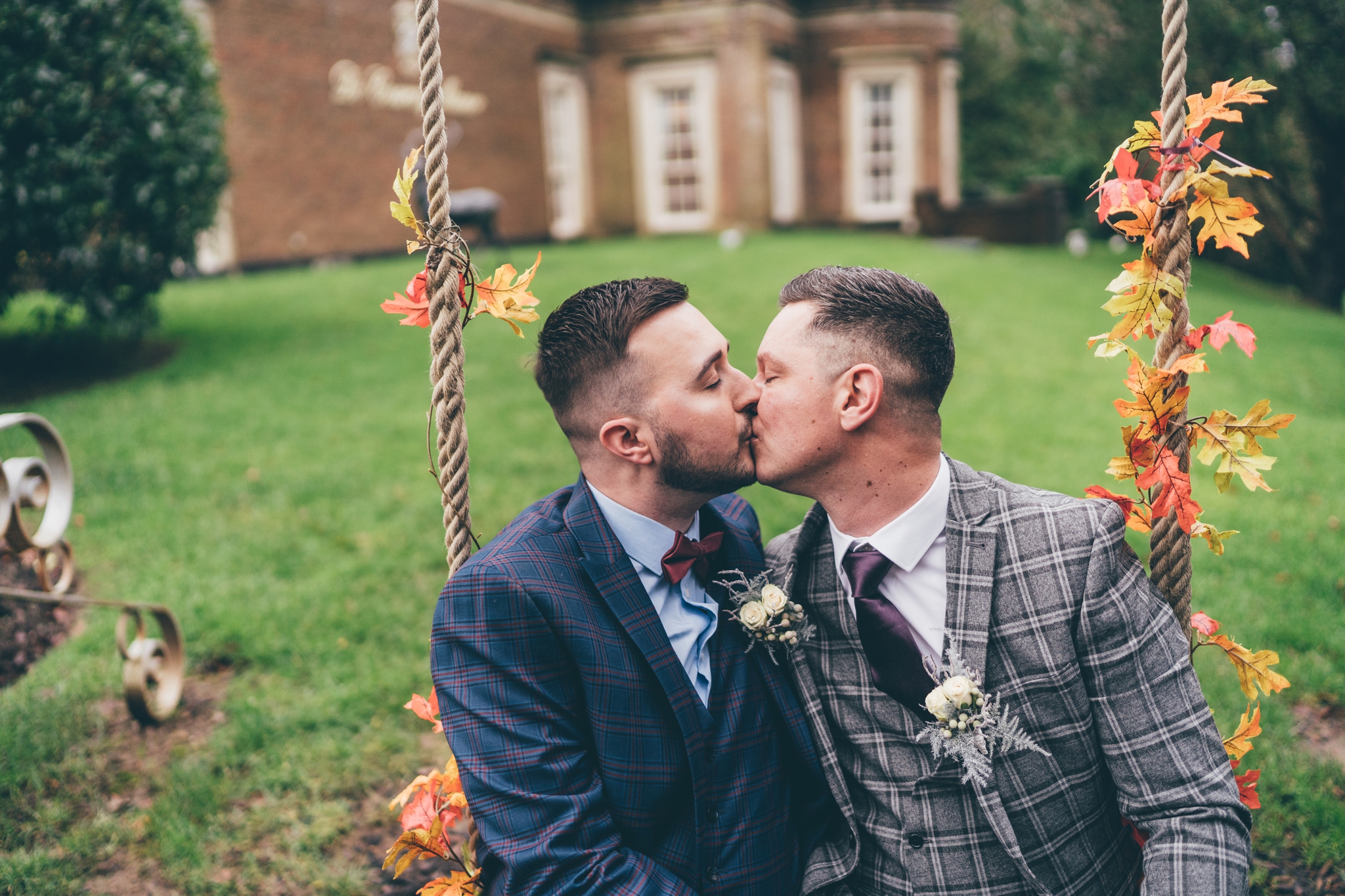 Tom and Paul Wedding DeCourceys Manor Cardiff