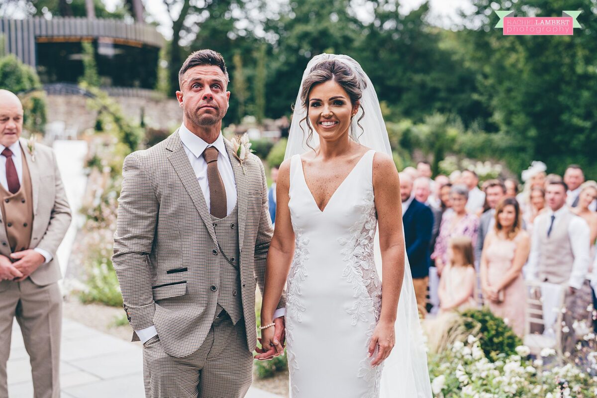 Fairyhill Weddings Walled Garden Ceremony Outdoors