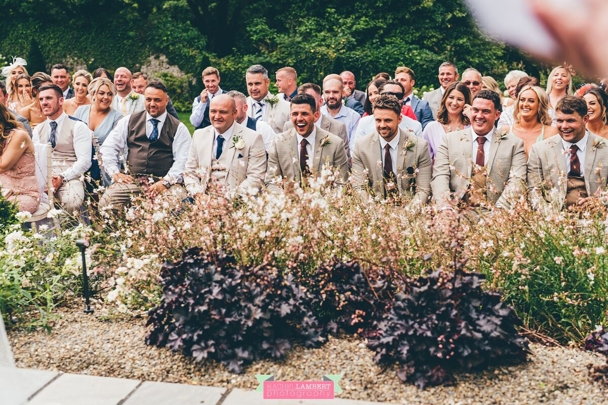 Fairyhill Weddings Walled Garden Ceremony Outdoors