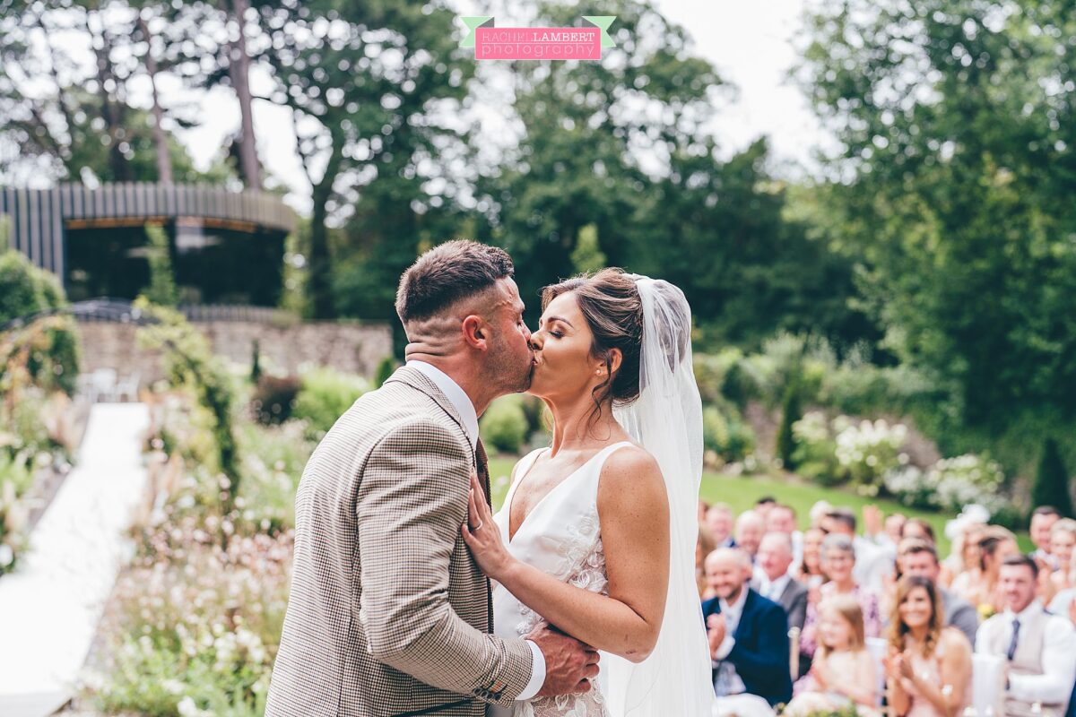 Fairyhill Weddings Walled Garden Ceremony Outdoors