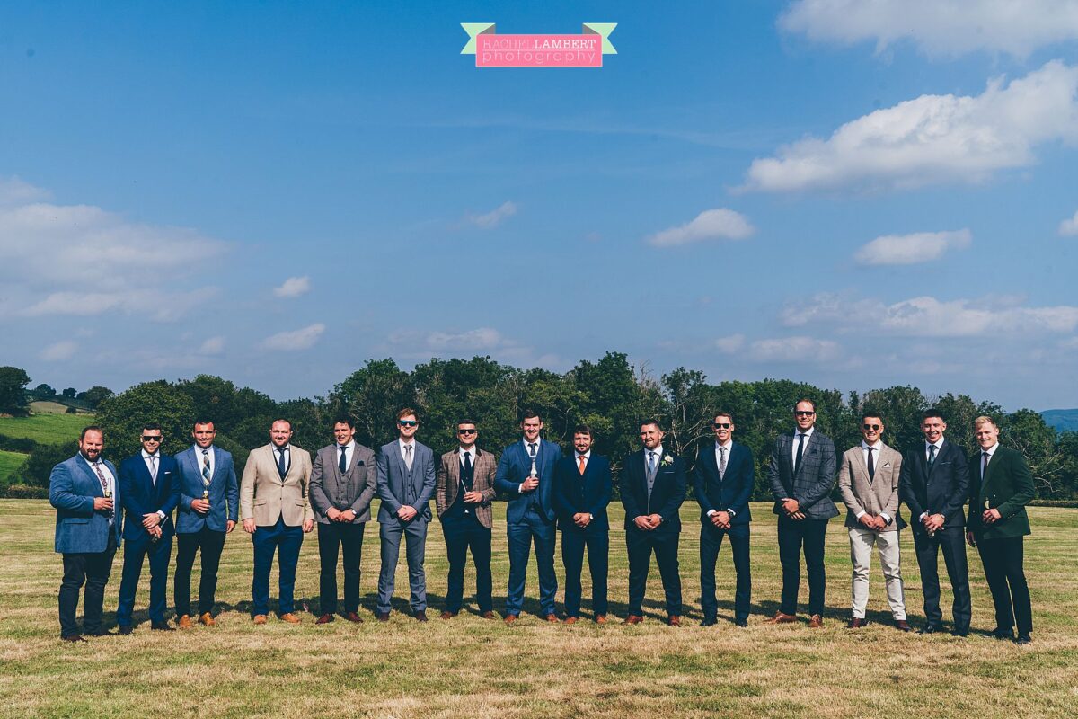 Wales British Lions Rugby Player Wedding